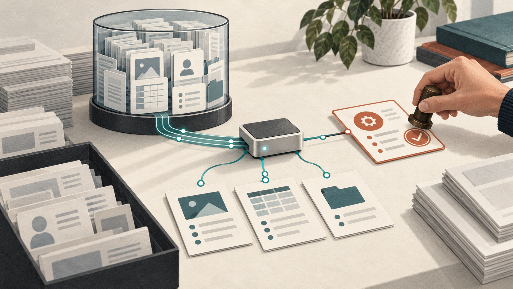 Dane, agent AI i nadzór człowieka / Data, an AI agent and human oversight